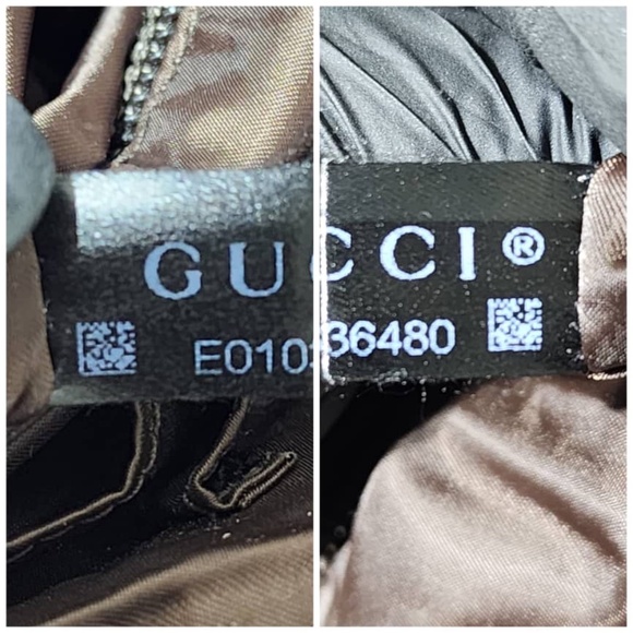 Authentic Gucci Diamante Canvas Web Shopping Tote Bag Brown/Beige - Picture 8 of 15